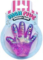 Sparkly Squishy High Five Hand Assorted