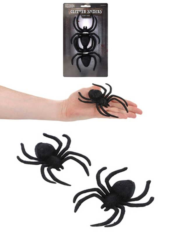 Spider Black W/glitter