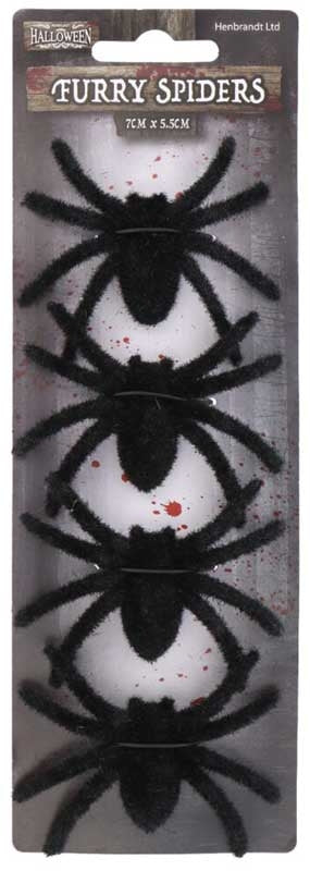 Spider Furry Black