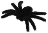 Spider Furry Black