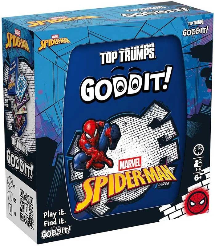 Spiderman Top Trumps Goddit!