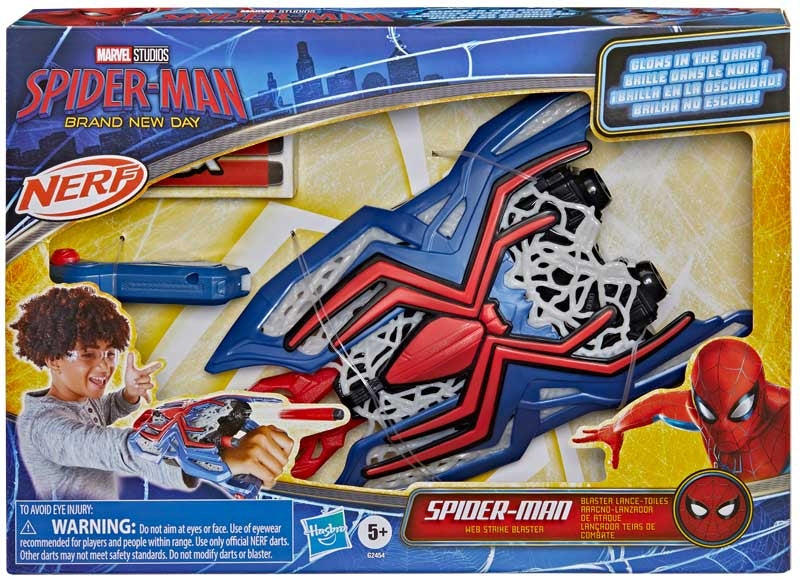 Spiderman Web Strike Glow Blaster