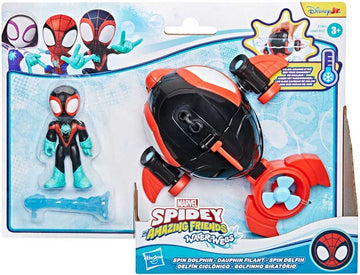 Spidey And Friends 3in Water Webs Veh & Fig Assorted