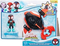 Spidey And Friends 3in Water Webs Veh & Fig Assorted
