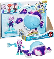 Spidey And Friends 3in Water Webs Veh & Fig Assorted