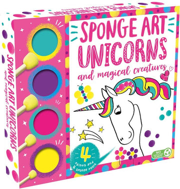 Sponge Art Eco-unicorns And Magical Creatures