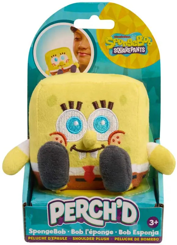 Spongebob Perchd Shoulder Plush Assorted