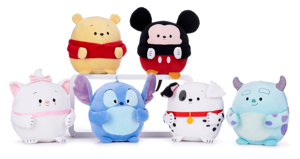 Squashy Podgies Plush Collection: Disney, Marvel, and Star Wars Editions - Available at Uncle Jays Toy Store