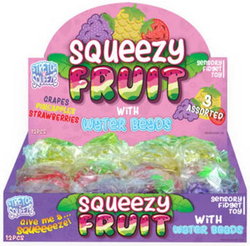 Squeeze Fruit Astd Designs Assorted