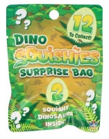 Squishy Dinosaur Surprise 2 Pce Assorted