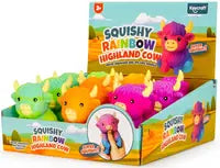 Squishy Rainbow Highland Cow Assorted