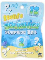Squishy Sealife Surprise 2 Pce Assorted