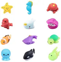 Squishy Sealife Surprise 2 Pce Assorted