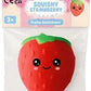 Squishy Strawberry Sensory Toy Assorted