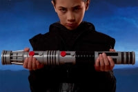 Star Wars Darth Maul Electronic Double - Bladed Lightsaber