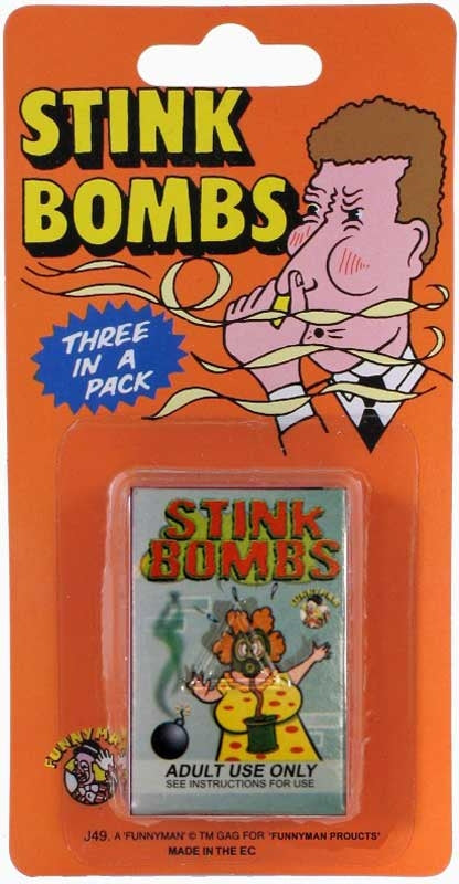 Stink Bombs Carded (UK Only)