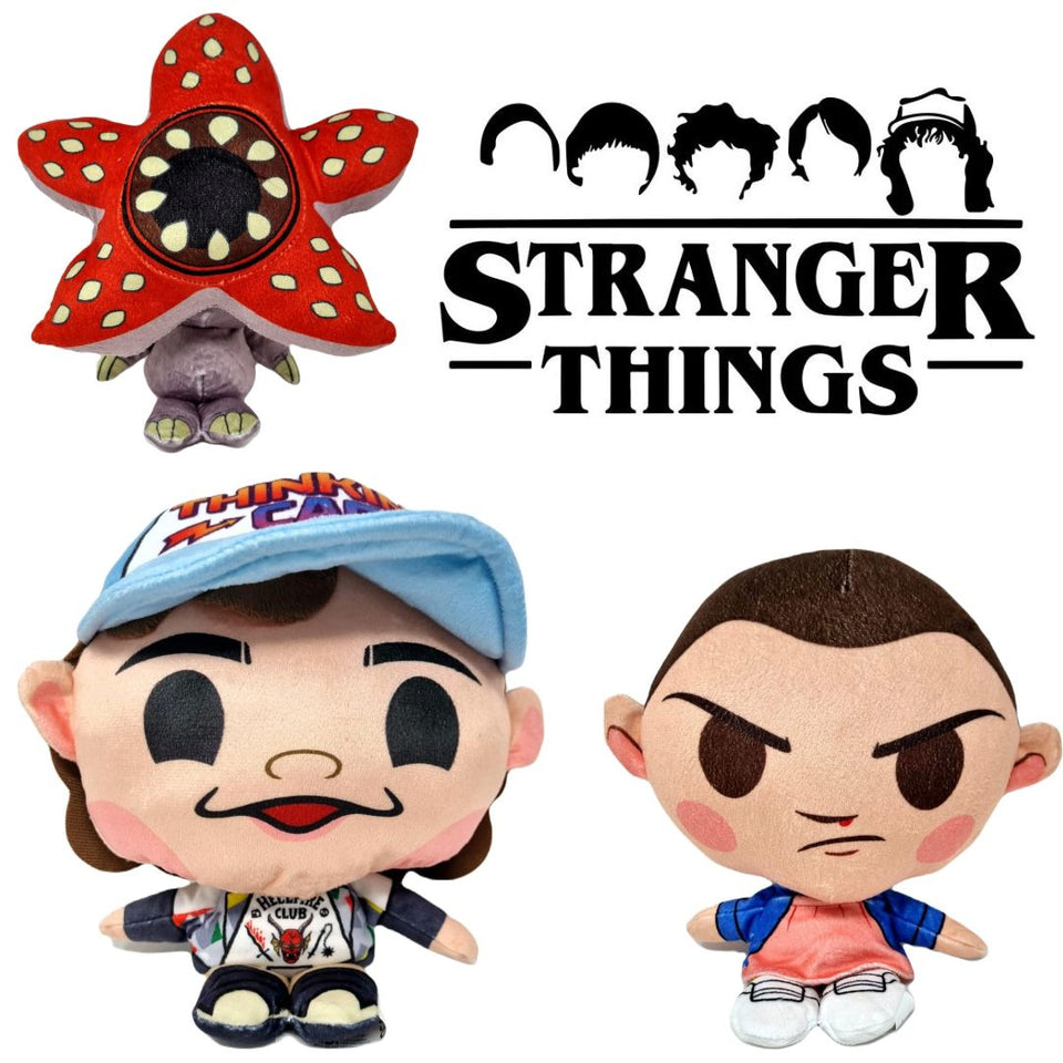 "Enter the Upside Down! Exclusive Stranger Things Plush at Uncle Jay's!"