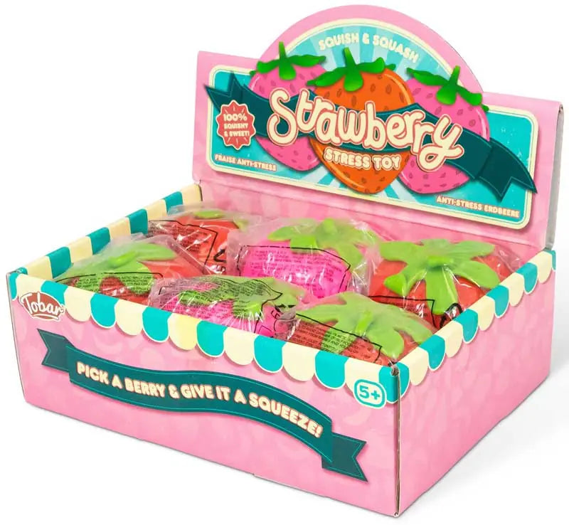 Strawberry Stress Toy Assorted