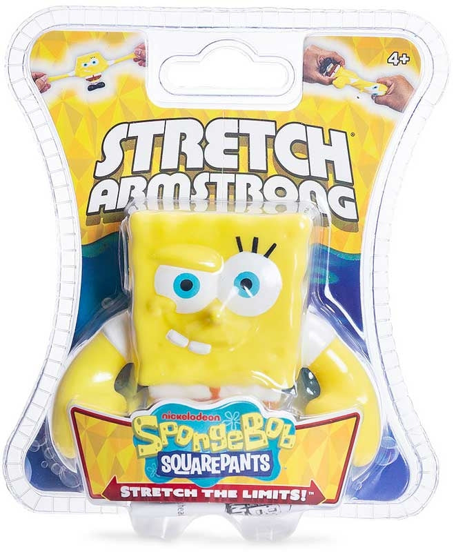 Stretch Armstrong Mini - Sponge Bob - 3 Inch