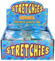 Stretch Horse 8cm 4 Cols Assorted