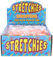 Stretch Skeleton 6.5cm 4 Cols Assorted