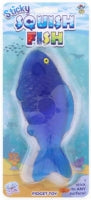 Stretchy Sticky Fish 17.6 x 6.5cm Assorted