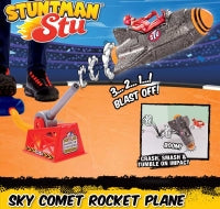 Stuntman Stu Sky Comet Rocket Plane