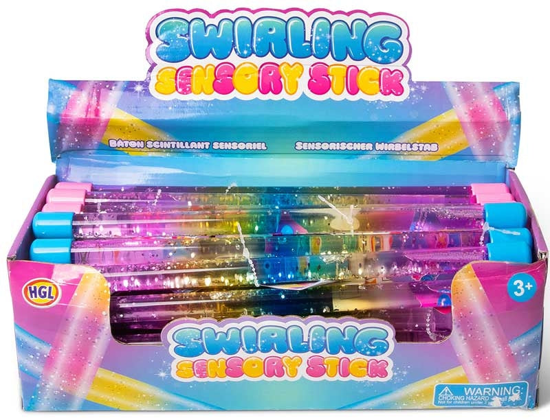 Swirling Sensory Stick Assorted