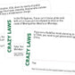 Tactic - Gift Game: Crazy Laws