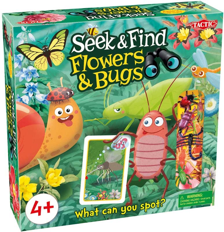 Tactic - Seek & Find: Flowers And Bugs