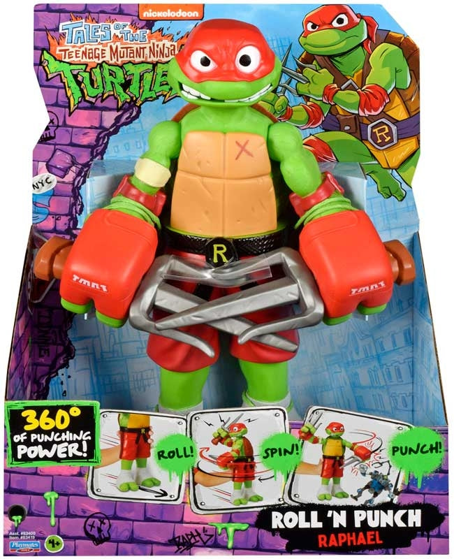 Tales Of The Tmnt Giant Roll N Punch - Raphael