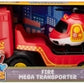 Teamsterz Chunky Trucks Fire Tranporter With Helicotper