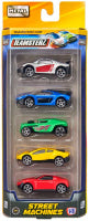 Teamsterz Street Machines Die-cast 5 Pack Assorted