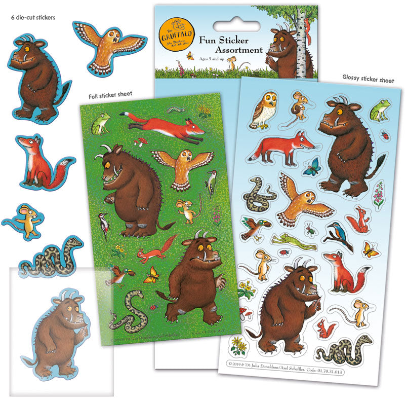 the-gruffalo-assorted-pack-stickers