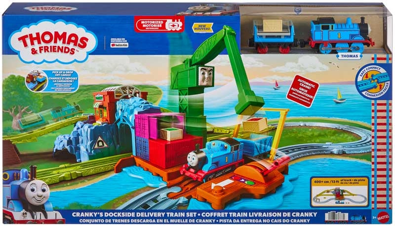 Thomas & Friends Motorized Cranky At The Docks Set