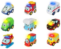 Tiny Teamsterz Beep & Go Assorted