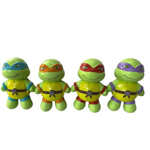 "Rise with the Heroes: TMNT Soft Slow Rising Foam Squishy - Featuring Leonardo, Donatello, Michelangelo, and Raphael!"