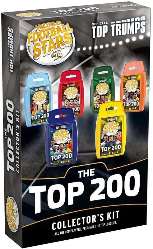 Top Trumps - Collectors Kit World Football Stars Top 200