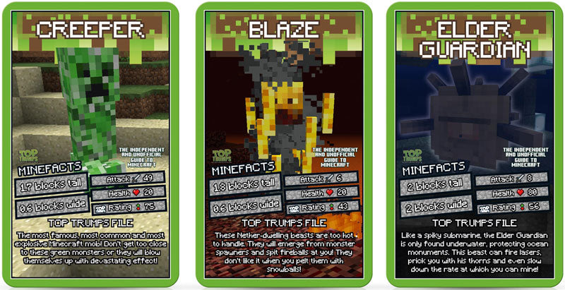 top-trumps-independent-unofficial-guide-to-minecraft