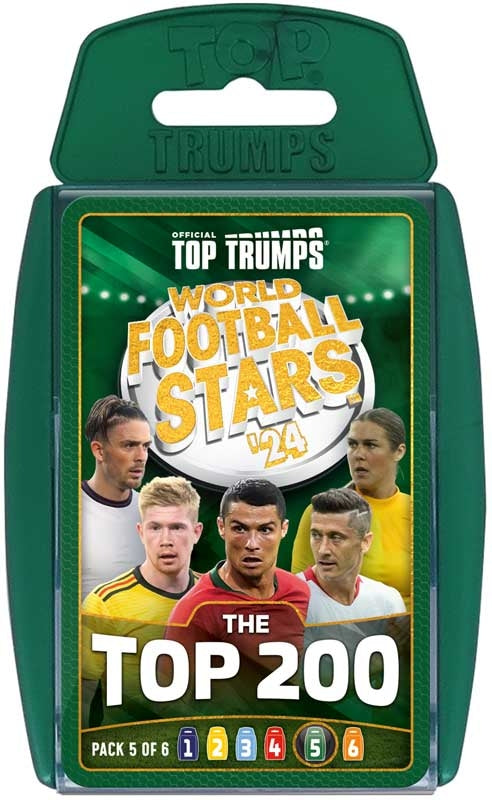 Top Trumps World Football Stars Top 200 - Pack 5