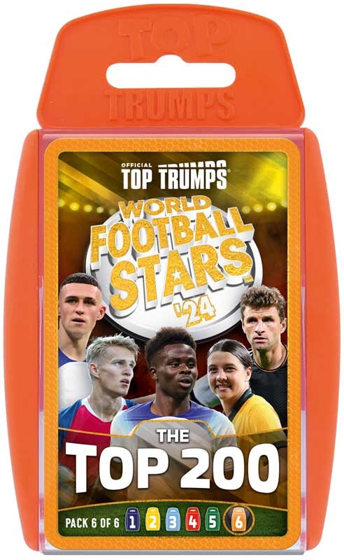 Top Trumps World Football Stars Top 200 - Pack 6