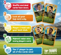 Top Trumps World Football Stars Top 200 - Pack 6