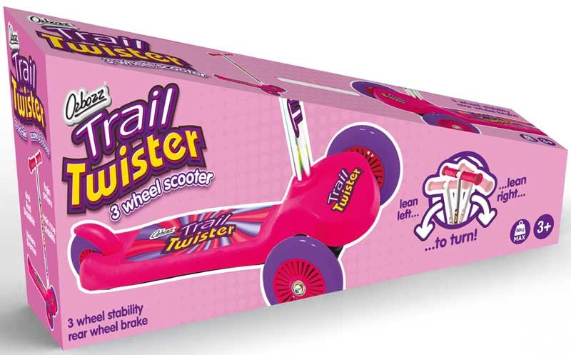 Trail Twist Scooter Pink