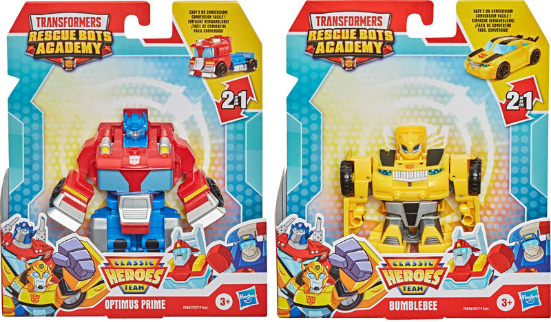 Transformers Classic Heroes Team Rescan Assorted