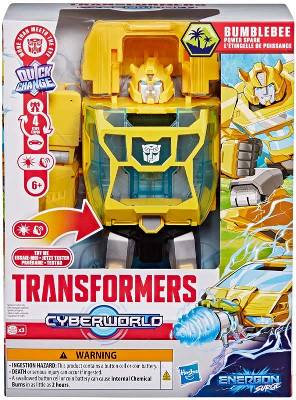 Transformers Cyberworld Power Spark Bumblebee