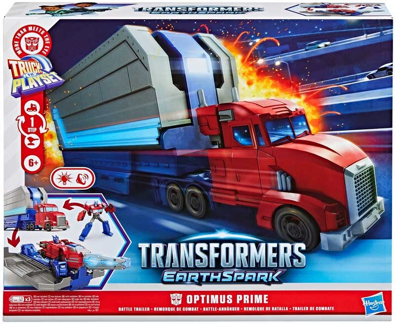 Transformers Optimus Prime Battle Trailer
