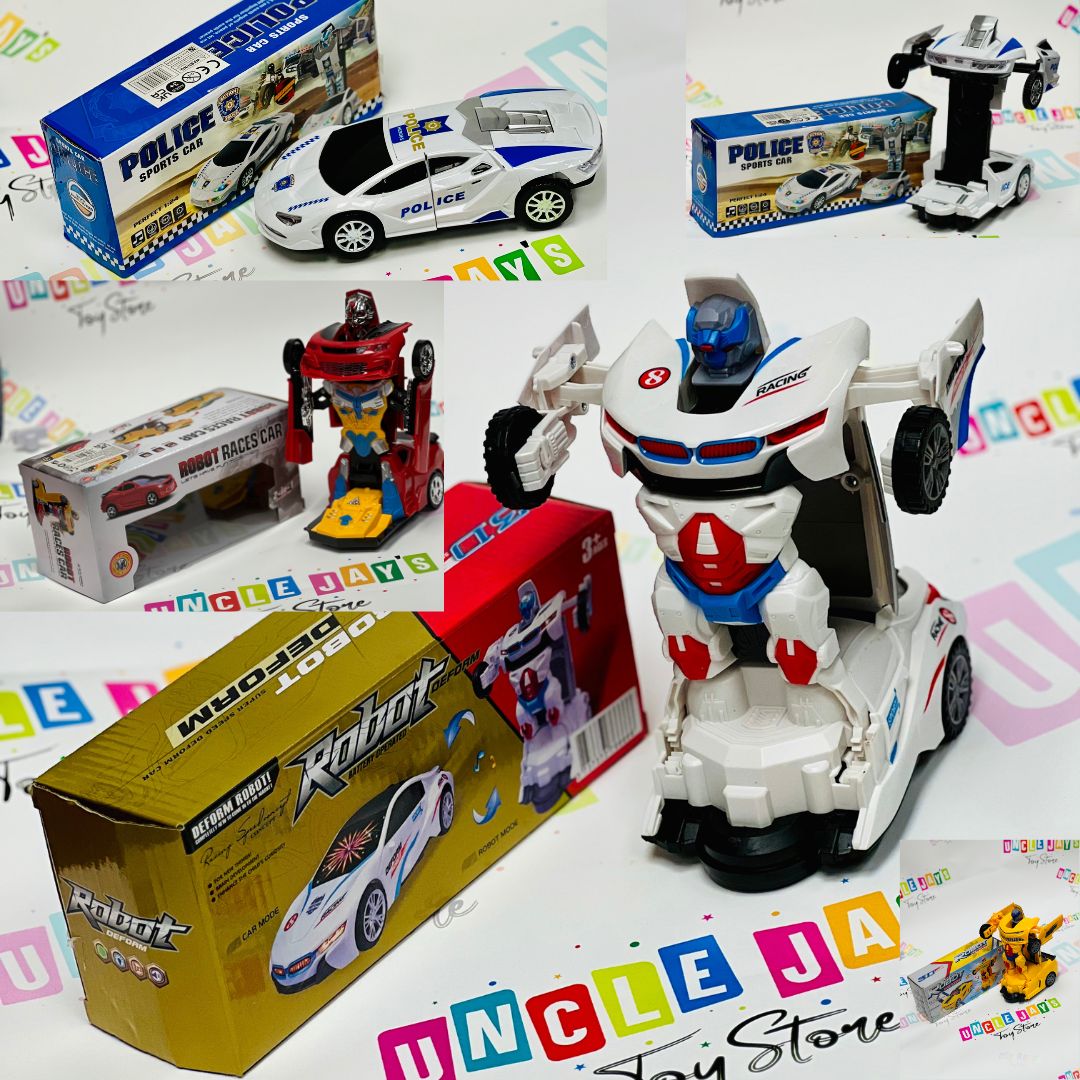 Transforming Robot Cars - Action-Packed Fun for Kids!