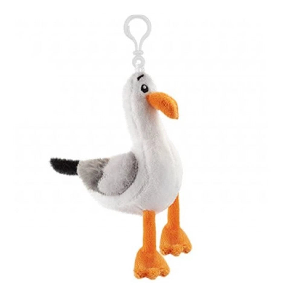 Gully The Seagull 10cm Plush Clip On – Cute, Soft, Fun Toy