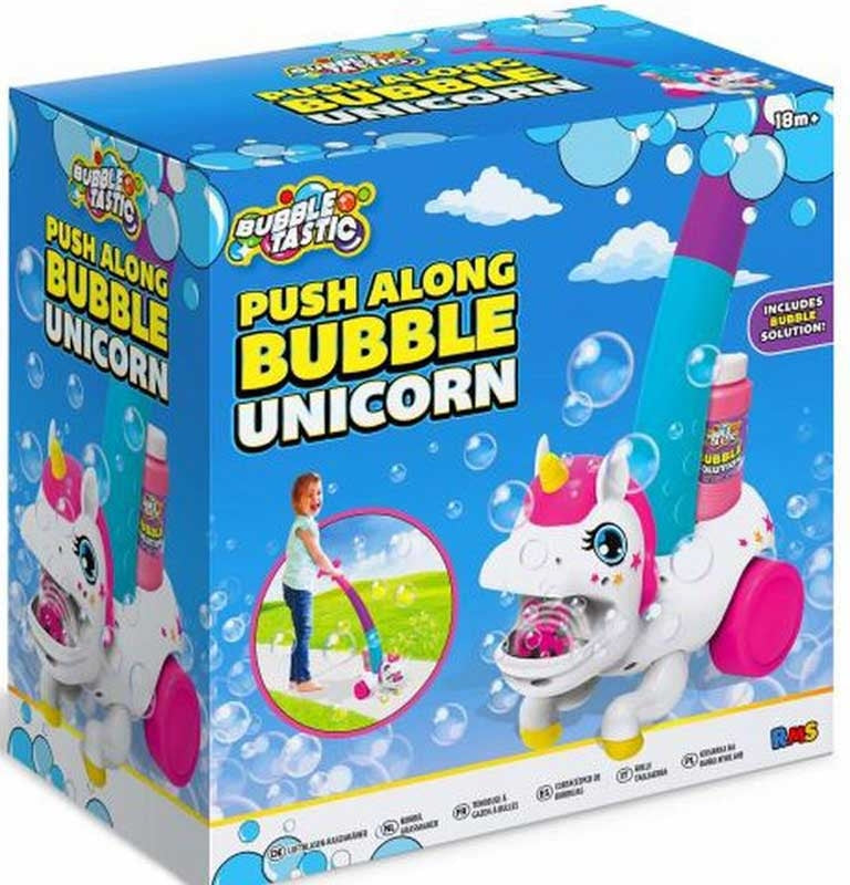 Unicorn Push Bubble Walker