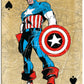 Waddingtons Cards Marvel Comics Retro
